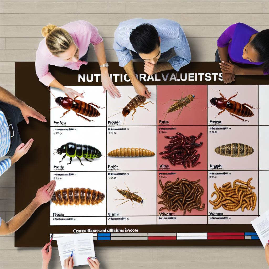 The nutritional value of edible insects.